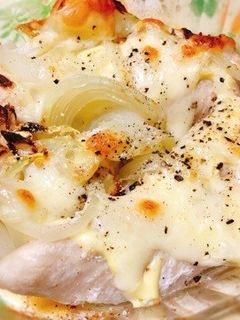 ササミのマヨチーズ焼き-レシピのメイン写真