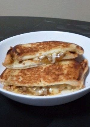 チーズカレーのホットサンド-レシピのメイン写真