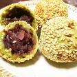 簡単☆揚げない☆豆腐白玉ごま団子