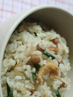 納豆+もやし+にら♡混ぜご飯-レシピのメイン写真