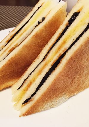 元祖☆のりトースト-レシピのメイン写真