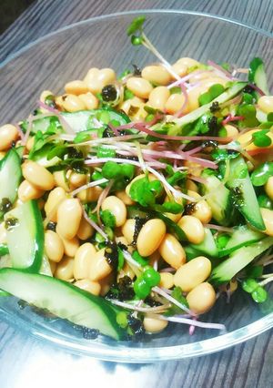 大豆サラダ-レシピのメイン写真