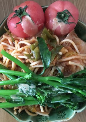 まるごとトマト！トマトパスタサラダ-レシピのメイン写真
