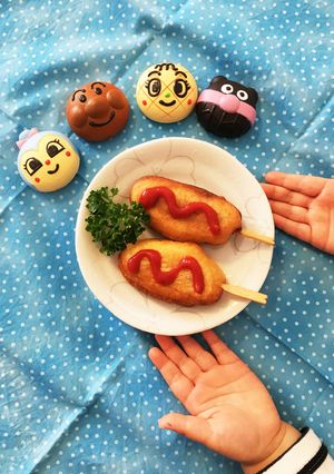 簡単！ミニミニアメリカンドッグ☆HM使用-レシピのメイン写真