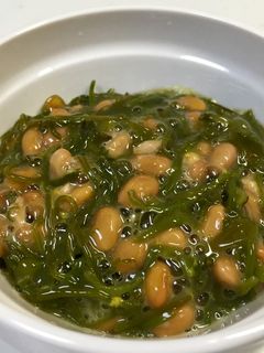 簡単‼メカブ納豆-レシピのメイン写真