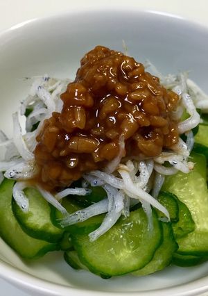 簡単‼しらすキュウリの醤油麹のせ-レシピのメイン写真