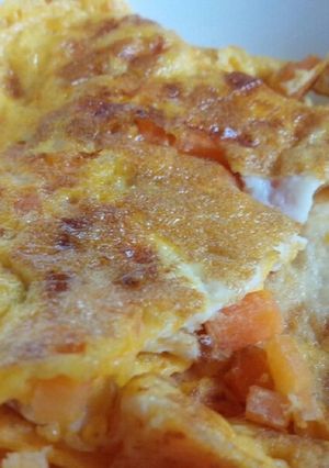 人参とチーズの卵焼き-レシピのメイン写真