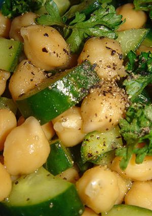 圧力鍋で作る、ひよこ豆のサラダ-レシピのメイン写真