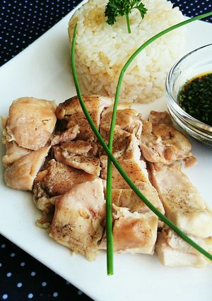 プチっと塩のアジア風チキンライス-レシピのメイン写真