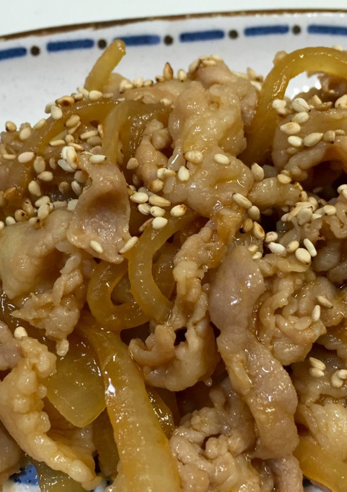 簡単‼豚肉と玉ねぎのケチャップ醤油炒め-レシピのメイン写真