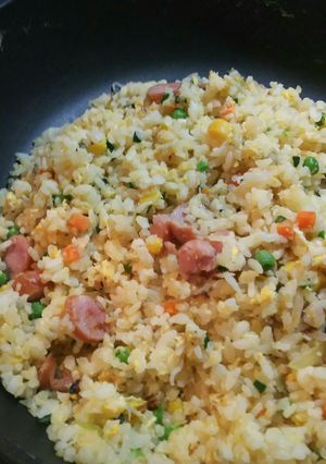 アルファ米の賞味期限来たから炒飯-レシピのメイン写真