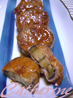 なすの豚巻き ダシ照り焼き風-レシピのメイン写真