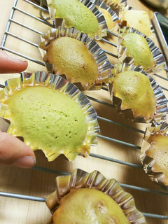 ほんわか香る簡単抹茶マフィン-レシピのメイン写真