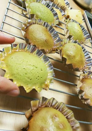 ほんわか香る簡単抹茶マフィン-レシピのメイン写真