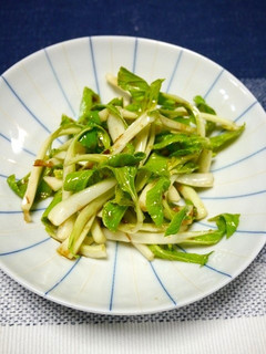 簡単サラダ!たっぷり青梗菜(芯)-レシピのメイン写真
