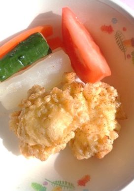 鶏天＠つくば市幼児食-レシピのメイン写真