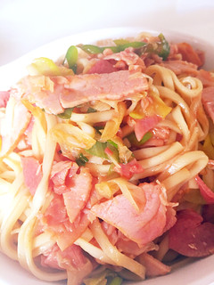 【簡単】焼うどん-レシピのメイン写真
