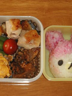 コリラックマ弁当-レシピのメイン写真