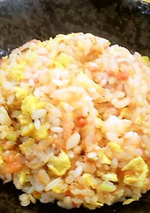 鮭フレークとネギのチャーハン-レシピのメイン写真