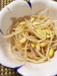 袋のままレンジで簡単♪もやしのごまナムル-レシピのメイン写真