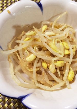 袋のままレンジで簡単♪もやしのごまナムル-レシピのメイン写真