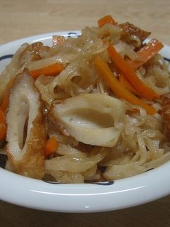 切干大根の煮物-レシピのメイン写真