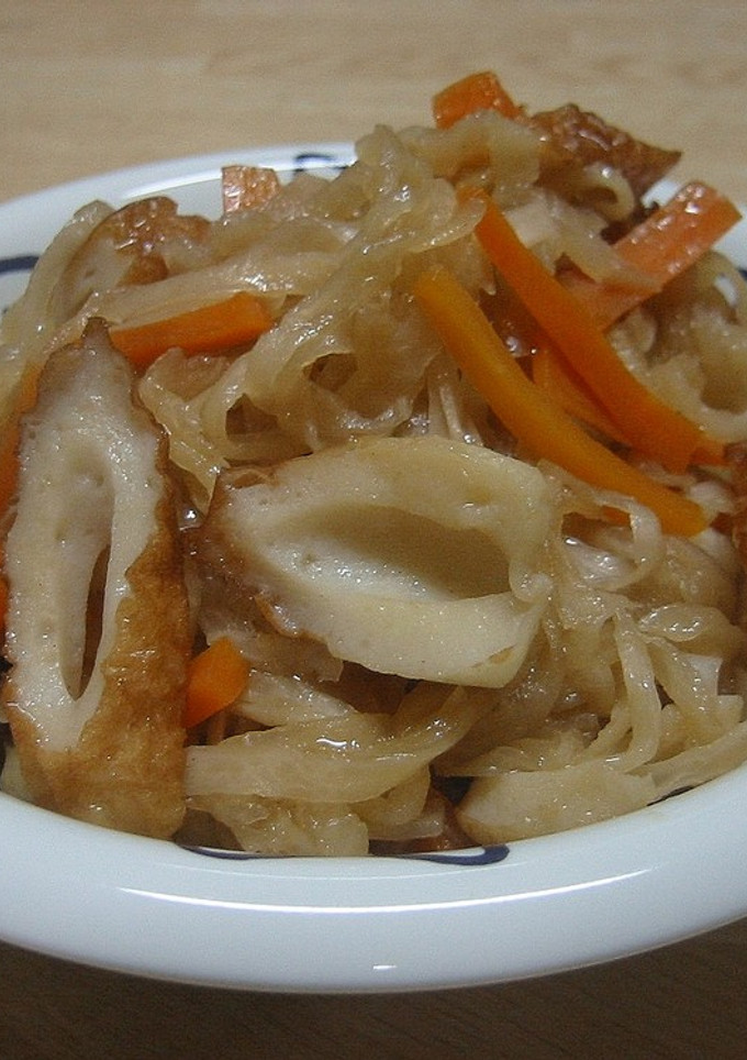 切干大根の煮物-レシピのメイン写真
