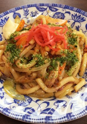 ピリ辛焼うどん-レシピのメイン写真