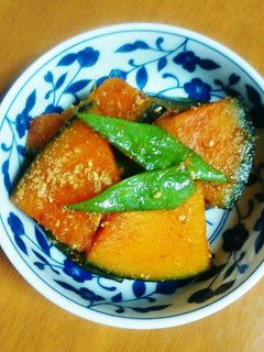 簡単!かぼちゃの甘々焼き(減塩レシピ)-レシピのメイン写真