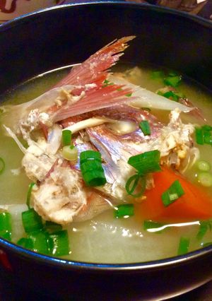 鯛のあら汁-レシピのメイン写真