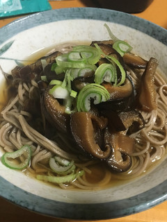 しいたけ蕎麦-レシピのメイン写真