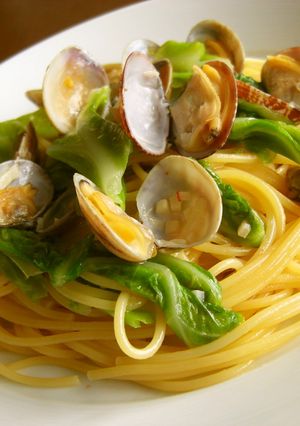 春キャベツとあさりのパスタ-レシピのメイン写真
