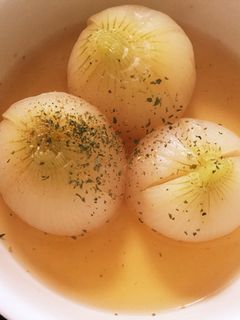 旬の新玉ねぎ丸ごと煮-レシピのメイン写真