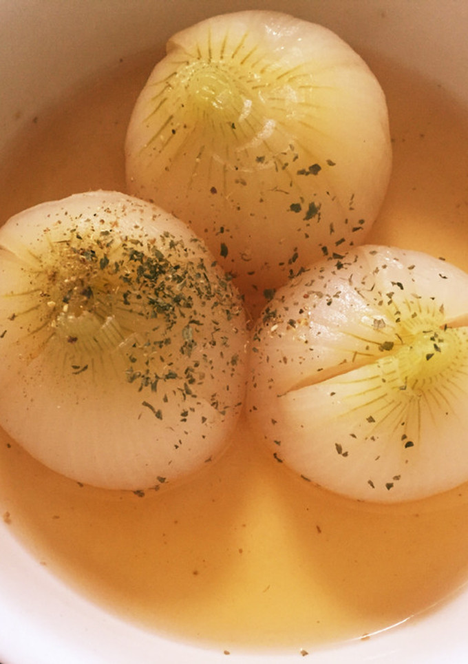 旬の新玉ねぎ丸ごと煮-レシピのメイン写真
