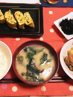 和定食☆豆乳のお味噌汁と鶏じゃが-レシピのメイン写真