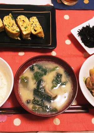 和定食☆豆乳のお味噌汁と鶏じゃが-レシピのメイン写真