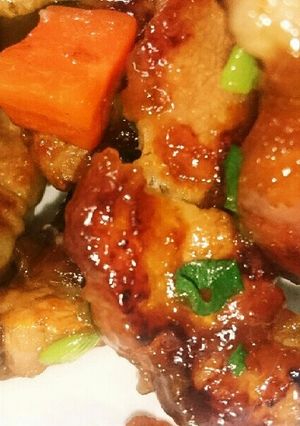焼き肉たれで酢豚-レシピのメイン写真