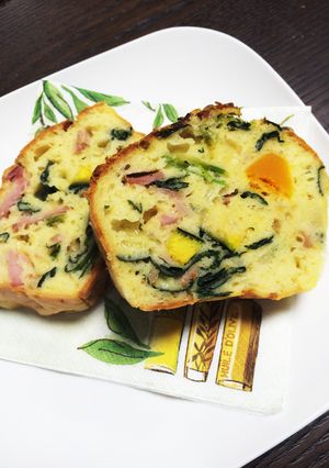 ケークサレ-レシピのメイン写真