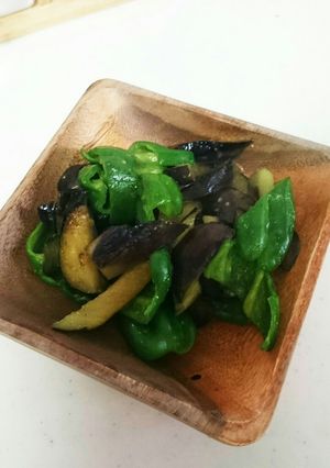 茄子とピーマンの味噌炒め-レシピのメイン写真