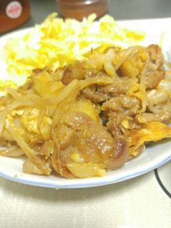 豚肉・もやし・じゃがいもの卵炒め-レシピのメイン写真