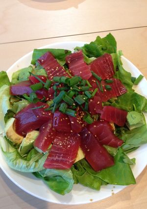 マグロとアボカドのカルパッチョ-レシピのメイン写真
