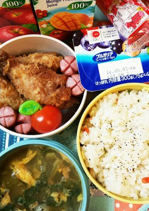 高校サッカー小僧弁当その178♪-レシピのメイン写真