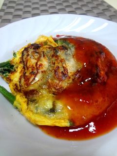 蚵仔煎(オアチェン)台湾の牡蠣オムレツ-レシピのメイン写真