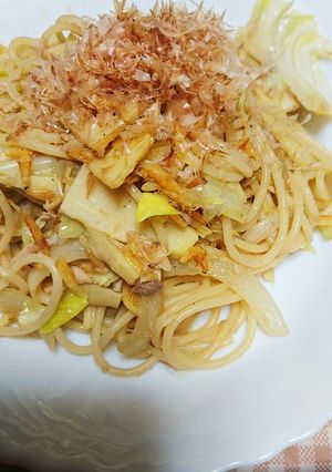 たけのこと桜えびのパスタ-レシピのメイン写真
