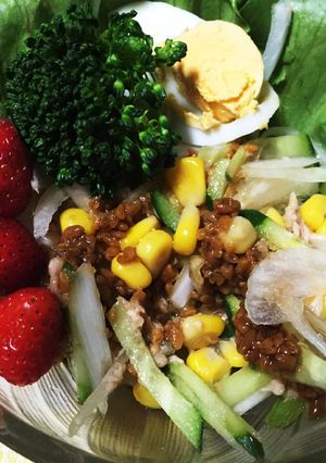 新たまとしょうゆ麹ドレッシング-レシピのメイン写真