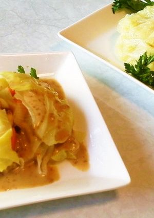 まるごとキャベツの蒸しサラダ-レシピのメイン写真