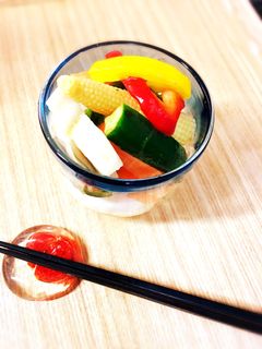 簡単酢のピクルス-レシピのメイン写真