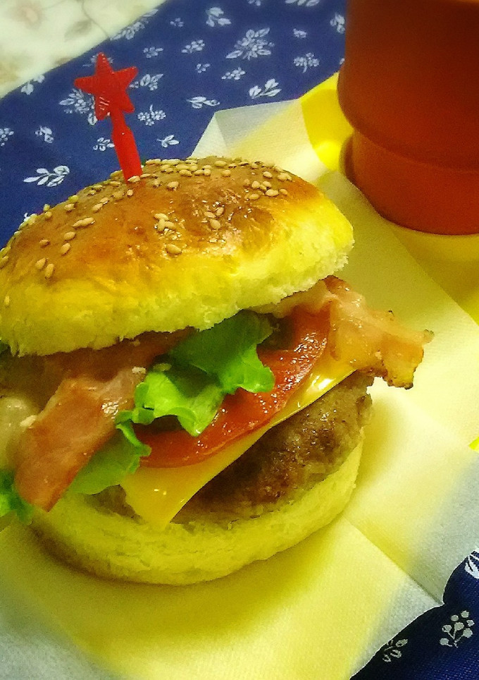 本格手作りハンバーガー☆バーガー全体編☆-レシピのメイン写真
