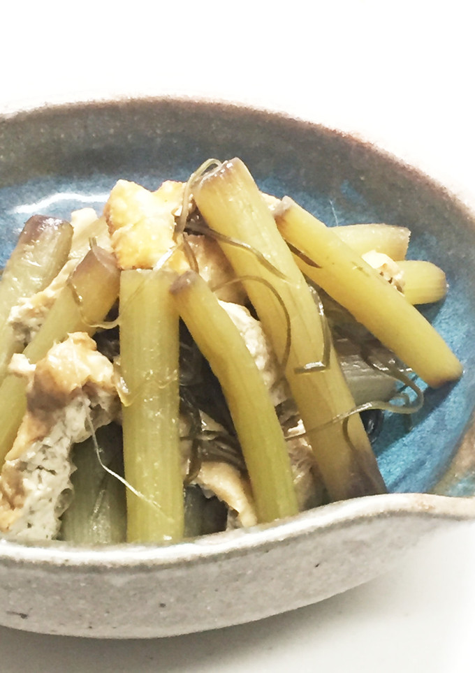 つわの煮物-レシピのメイン写真