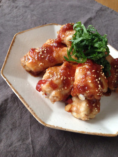 鶏手羽元のさっぱり梅照り煮-レシピのメイン写真